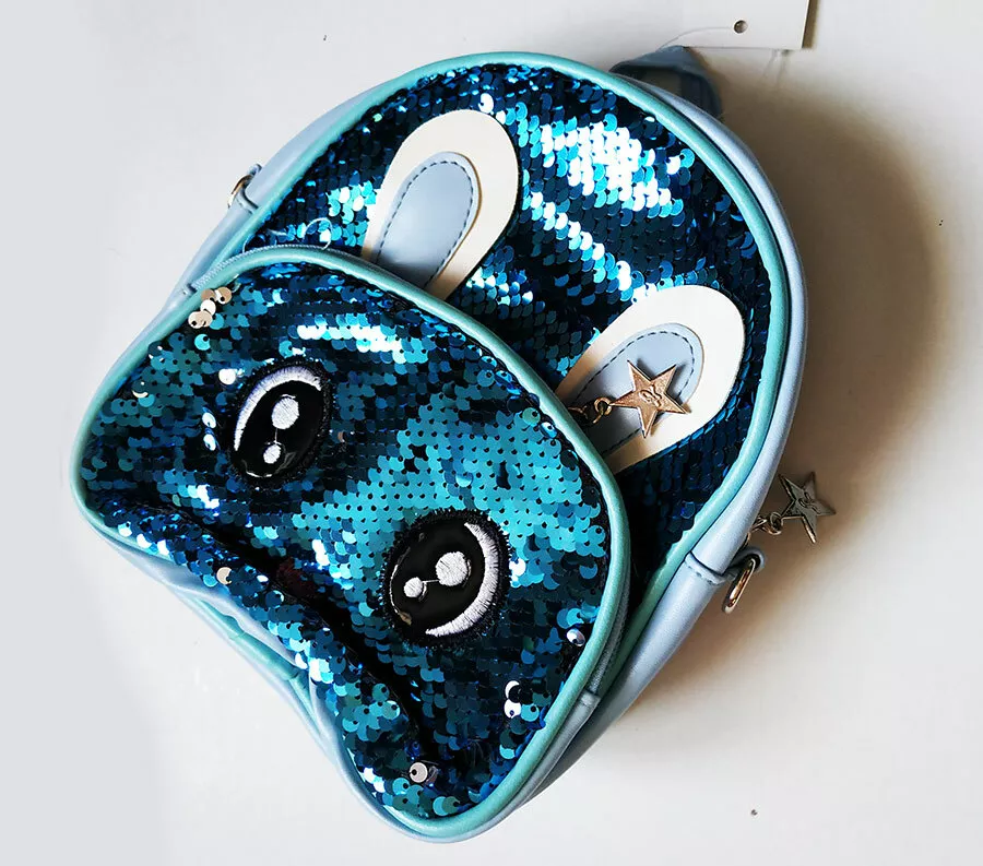 Zaino paillettes best sale reversibili