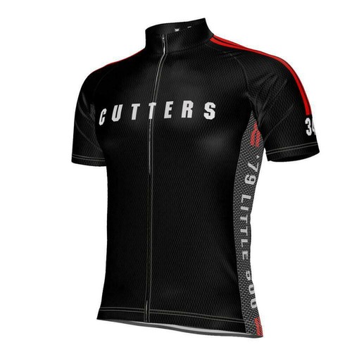 Retro Cutters cycling Short Sleeve Jersey Cycling Jersey Tops Bicycle Jersey - Picture 5 of 13