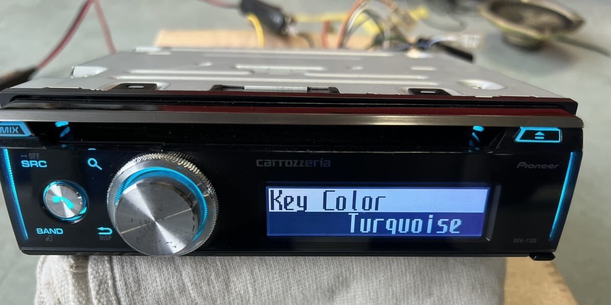 パイオニア CD/Bluetooth/USB/チューナーメインユニット DEH7100