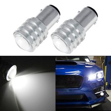 2x 1157 Led Turn Signal Brake Stop Reverse Parking Light Bulb 6000k White Bright 2x 1157 Led Turn Signal Brake Stop Reverse Parking Light Bulb 6000k White Bright