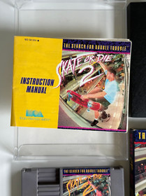 Skate or Die 2: The Search for Double Trouble (Nintendo NES, 1992) CIB Complete