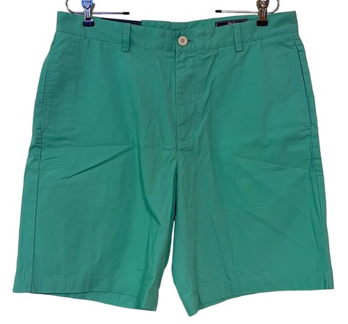 NWT Vineyard Vines Men's Classic Fit Club Short 9" Chino Aqua Green Preppy 35