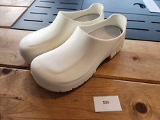 BIRKENSTOCK A-640 WHITE PROFESSIONAL MEN WOMEN CLOGS REINFORCED TOE EU 40 L9 M7