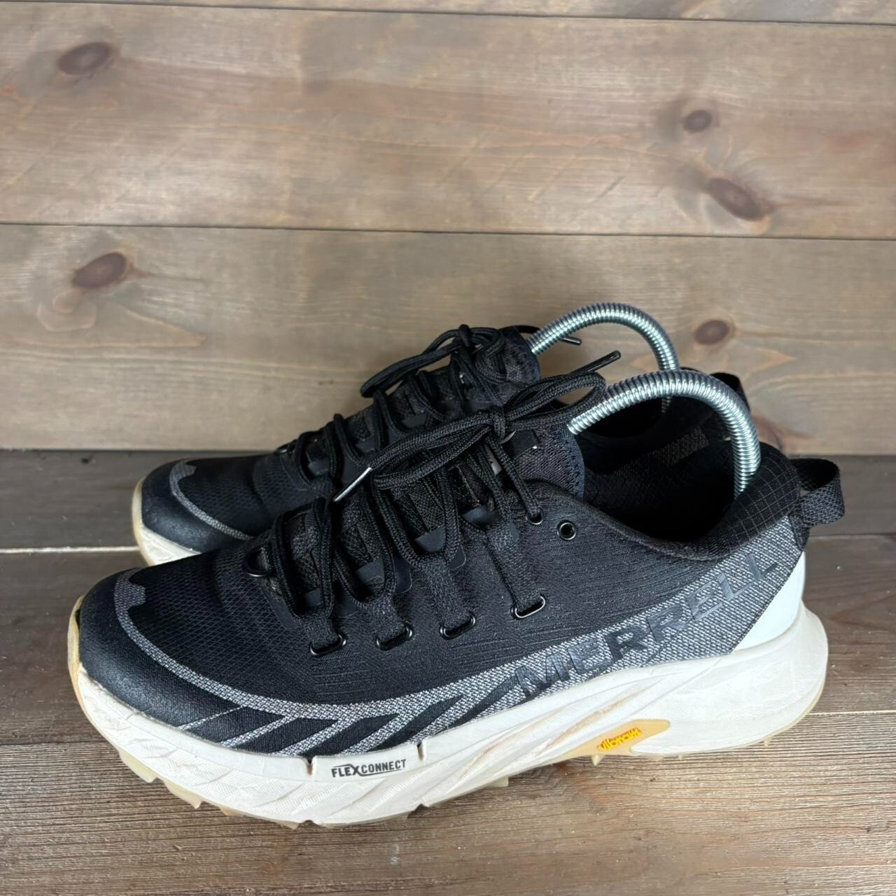 merrell agility peak 4 donna taglia 9 scarpe nere sneakers atletiche trail trekking