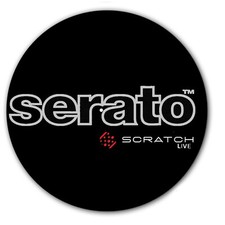 DJ Serato Live 1 Scratched 7" inch Slipmat Portablism Turntable Slip Mat DJ x1