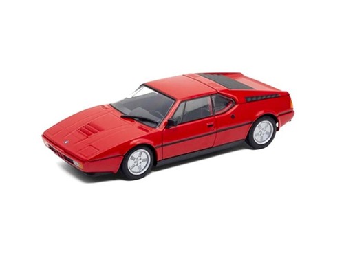 BMW M1 Coupe - Red "NEX Models" 1:24 Diecast Model Car - Welly 24098RD~ - Foto 2 di 3