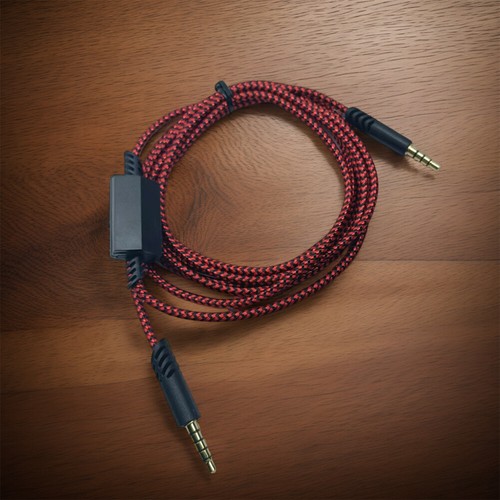 Extension Cable Inline Mute for Astro A10 A30 A40 A40TR A50 Gaming Headphones - Picture 4 of 7