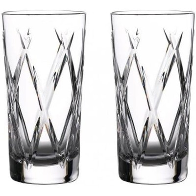 Waterford Gin Journeys Olann Hiball Glasses, Pair, Premium Crystal Drinkware