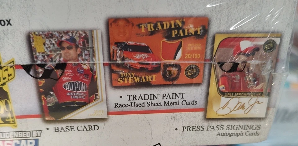 2004 Press Pass Nascar Racing VIP 20 Pack Factory Sealed Retail Box Busch Rc - Image 2 of 4