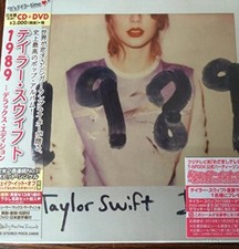 TAYLOR SWIFT 1989 Delux Edition Japan CD+DVD