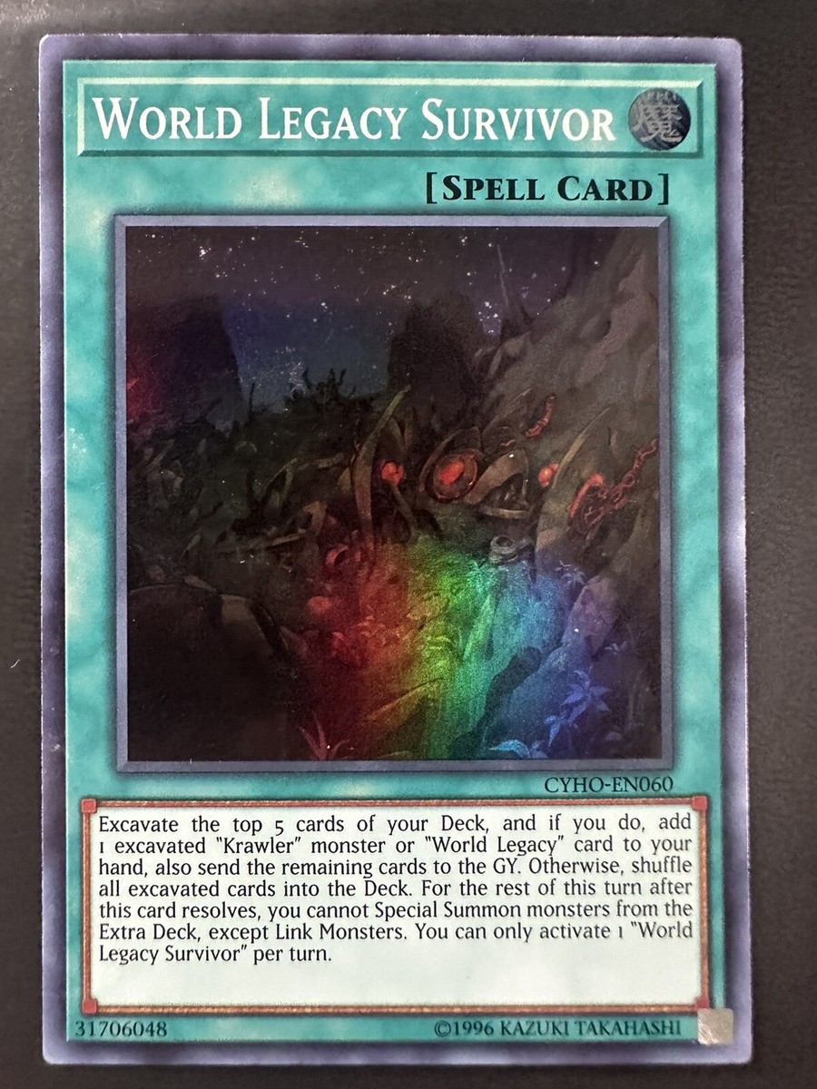 Yu-Gi-Oh! World Legacy Survivor Card - CYHO-EN060 Super Rare Unlimited Edition From Cybernetic Horizon - View #4