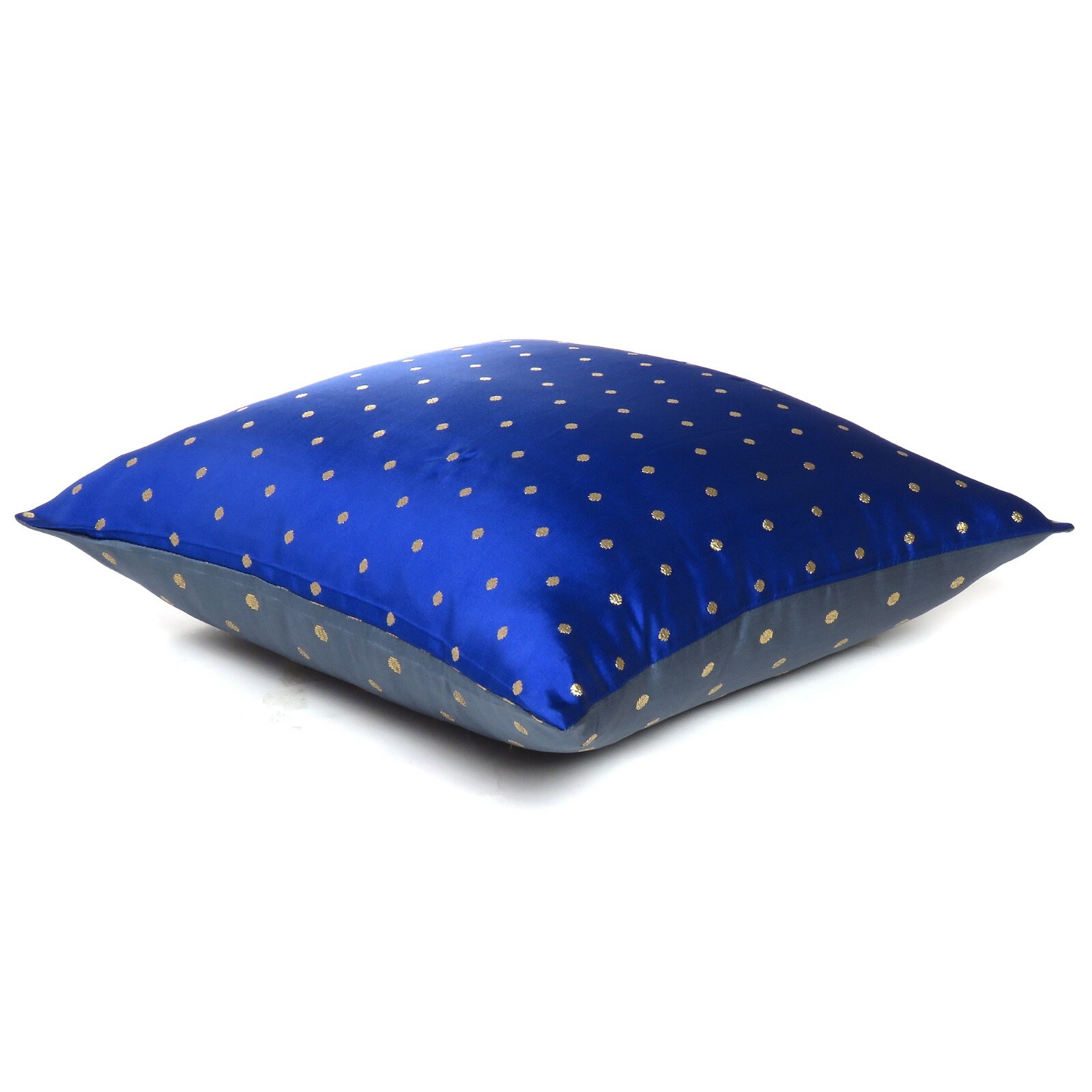 Zipper Cushion Cover Art Silk Reversible Bed Cushion Cover Sofa Waist