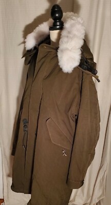 NWT Coach Icon Parka Coat Jacket in Military Green Size 50 $1400  display picture 1