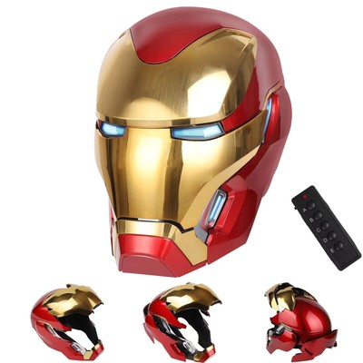 MK50 Iron Man Helm Stimme Steuerung Segmentierte Mechanische Öffnung Schließen
