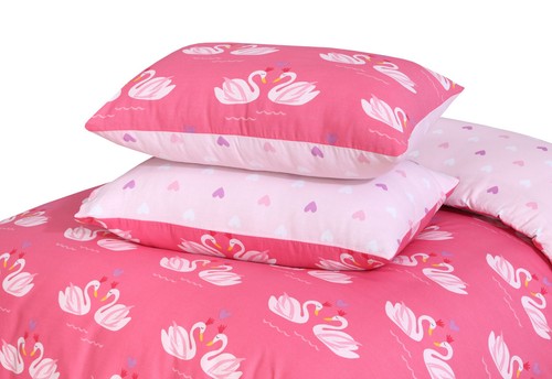 Kids Duvet Cover & Fitted Sheet Set – 100% Cotton Bedding – Boys Girls Bed Set - Picture 19 of 31