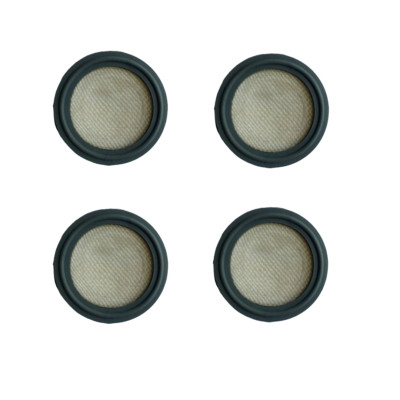 1.5'' Tri Clamp 100 Mesh Screen Viton Gasket Closed Loop Extractor 4 Pack