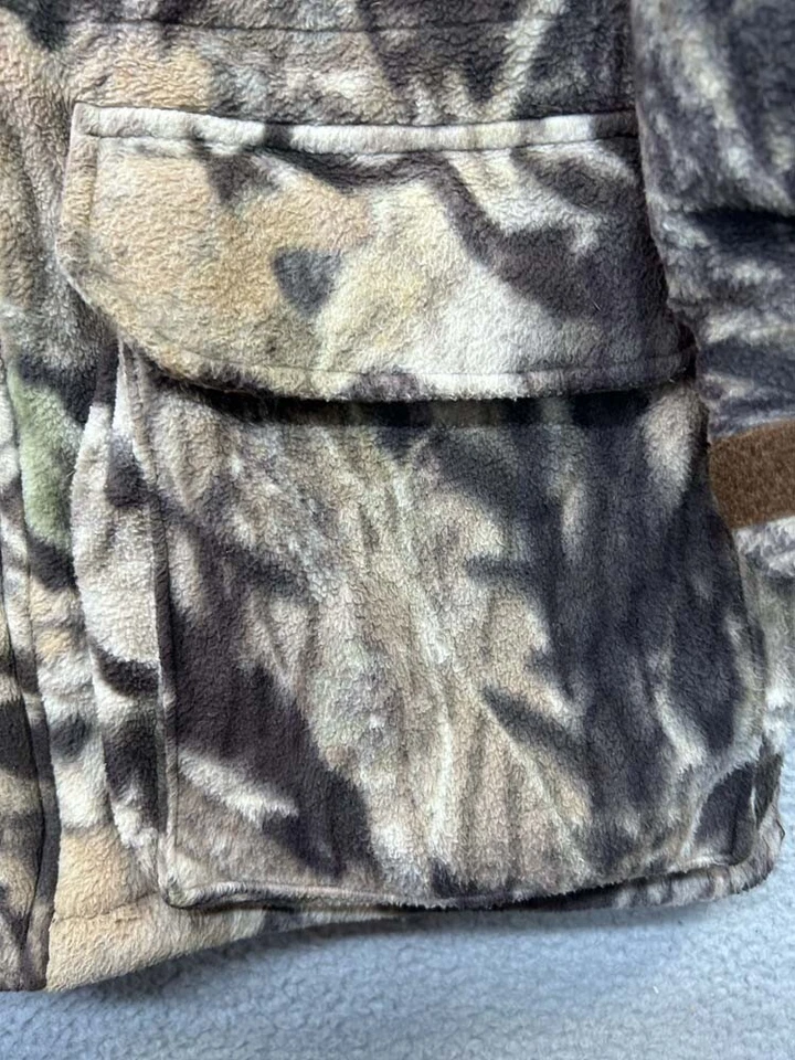 Chaqueta de caza Remington vintage para hombre camuflada polar 43-44 talla grande Foto 4 de 4