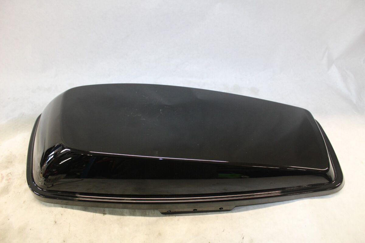 VIVID BLACK SADDLEBAG LID LEFT HARLEY DAVIDSON 90201055DH VIVID BLACK SADDLEBAG LID LEFT HARLEY DAVIDSON 90201055DH