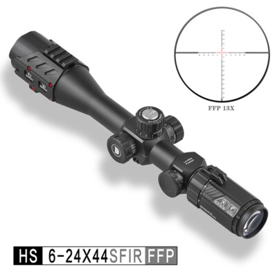 DISCOVERY HS 6-24X44SFIR FFP Optic Hunting Sight Outdoor Sporting Spotting Scope