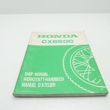 Originale Honda CX 650 C Custom Manuale Officina Manuale Riparazione Manual C0429