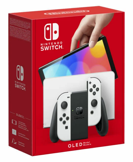 Nintendo Switch OLED Model Handheld Console 64GB White - image 2 of 2