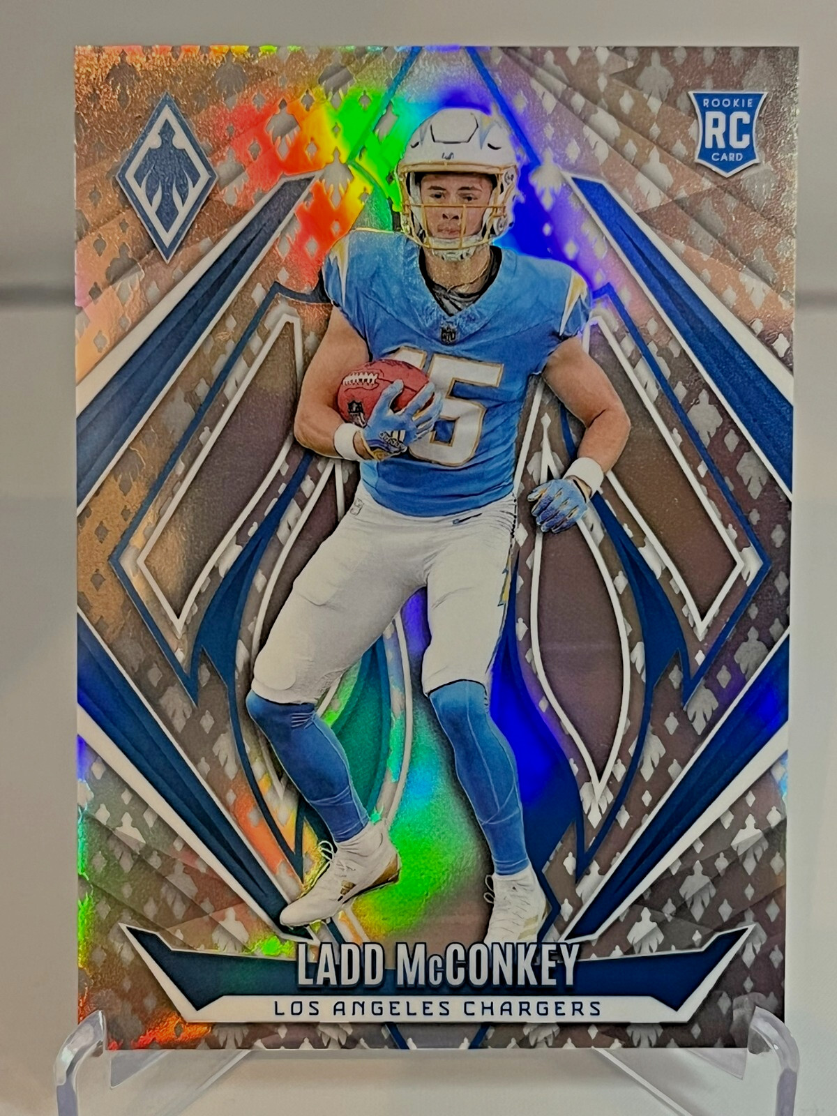 2024 Panini Phoenix - Ladd McConkey #216 Silver Rookie Phoenix /399