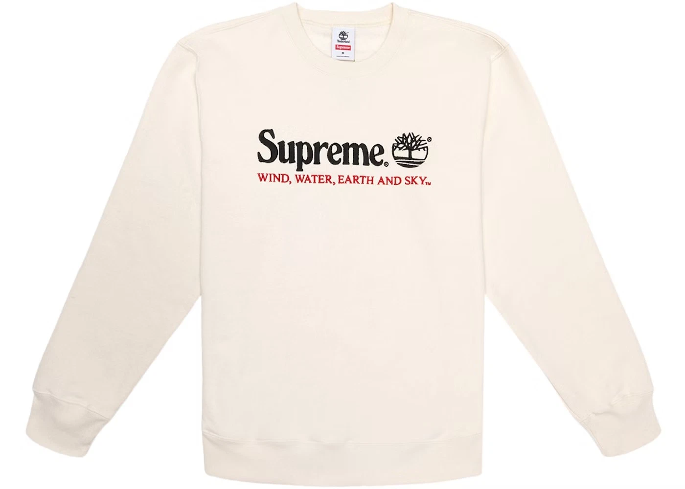 Col rond naturel Supreme x Timberland 2020 taille L