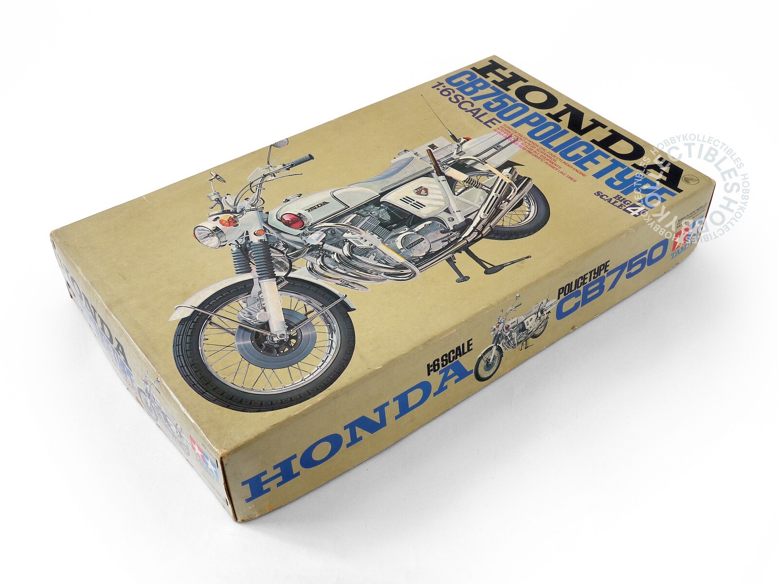 Hot Wheels Motorcycle Tamiya 1/6 Scale HONDA CB750 POLICE TYPE