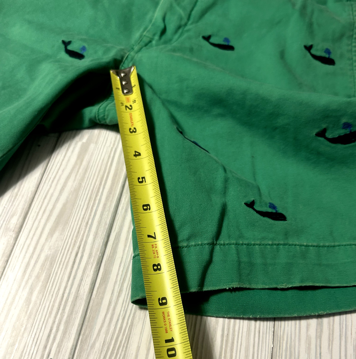 Polo Ralph Lauren Cotton Shorts Mens 30 Whale All Over Print Embroidered Classic thumbnail 6