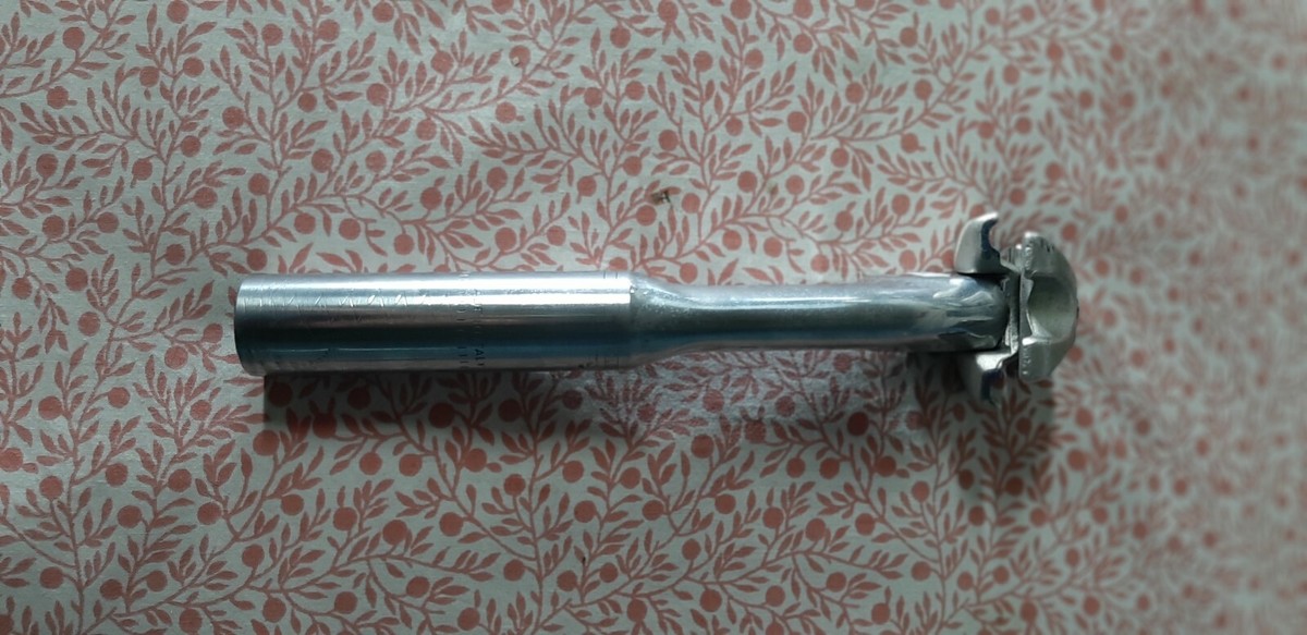 Tige De Selle Campagnolo Athena Vintage 27,2 Mm - Pour Vélo De Route Ancien, Occasion