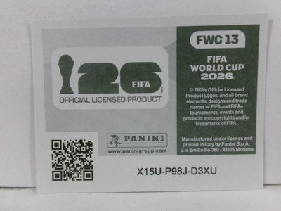 2026 Panini FIFA World Cup Sticker Foil Museum Germany FR 1974