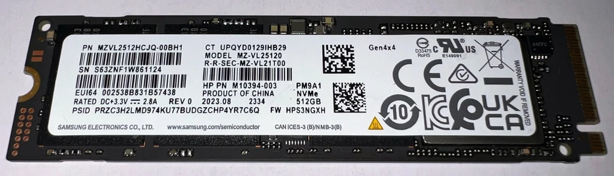 Samsung 512GB M.2 Solid State Drives for sale - eBay