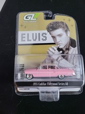 2025 Greenlight Hollywood ELVIS 1955 CADILLAC FLEETWOOD SERIES 60 Pink New