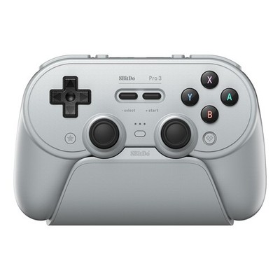 8BitDo Pro 3 Bluetooth Controller for Switch/Switch 2   TMR Joysticks, Gray
