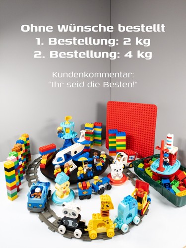 Lot de 1 kg LEGO DUPLO au choix - briques figurines animaux véhicules ferme chantier - Photo 15/20