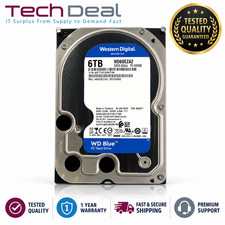 Western Digital WD Blue 6TB 3.5" SATA III 6Gb/s 5400RPM 256MB WD60EZAZ