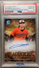 2024 Bowman - Gladiators of the Diamond Jackson Holiday Auto Gold