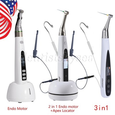 Dental Endo Motor Root Canal Contra Angle Handpiece Reciprocating & Apex Locator
