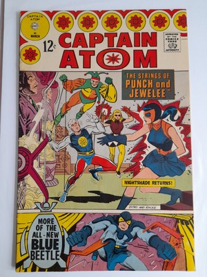 Captain Atom #85 Mar 1967 VGC 4.5 Charlton 1st appearance of Punch & Jewelee