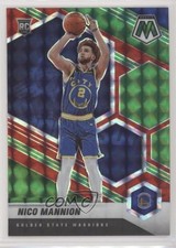 2020-21 Panini Mosaic Rookie Choice Red & Green Prizm Nico Mannion #229 0kr0