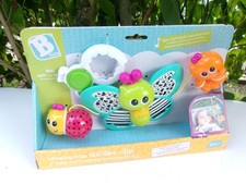 Bkids mobile musical à accrocher à la poussette papillon cocinelle chenille