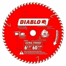 Diablo D0660 Ultra Finish Circular Saw Blade 6-1/2" 60 Tooth New