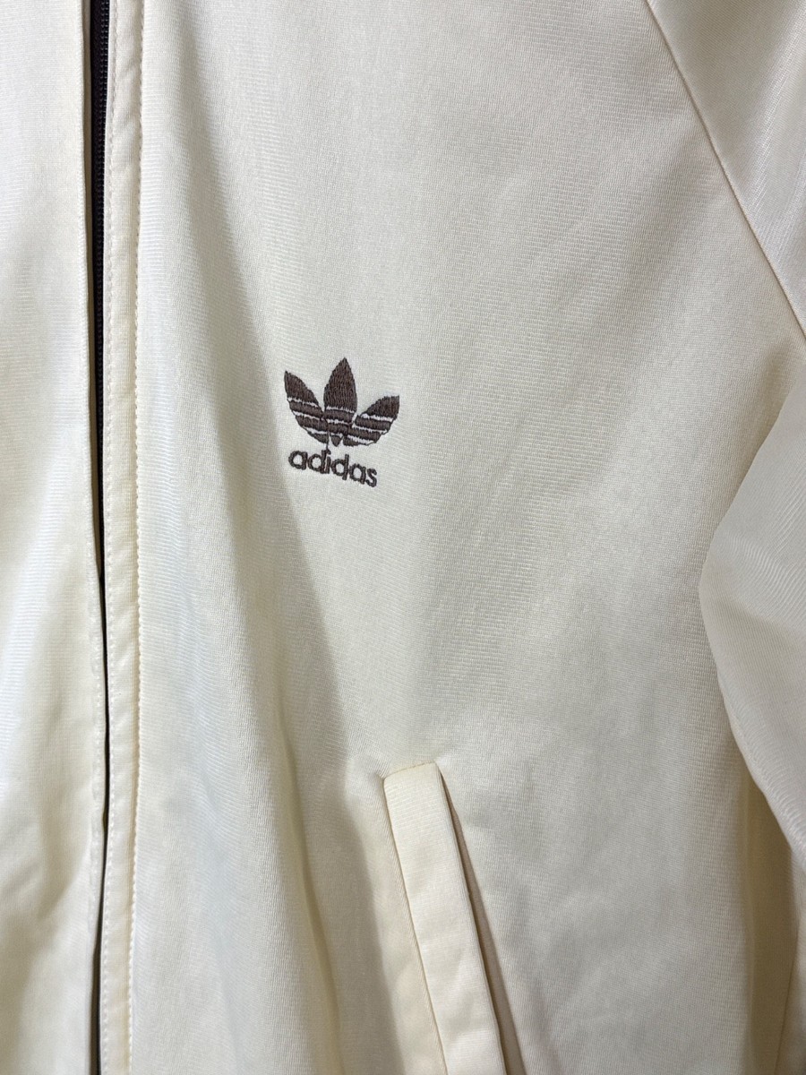 Adidas ATP Keyrolan 1980s Tennis Cream Made USA Track Top Jacket