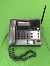 Panasonic 5.8GHz Multi-Handset Cordless Phone System KX-TG4000B 4 Lines