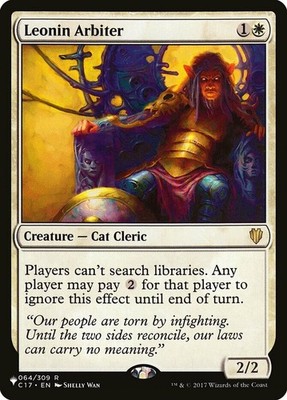 x1 Leonin Arbiter - The List R MTG The List M/NM, English