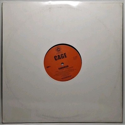 Cage Agent Orange Radiohead Vinyl 1997 VG+/EX RARE OOP 12  Prod By Necro