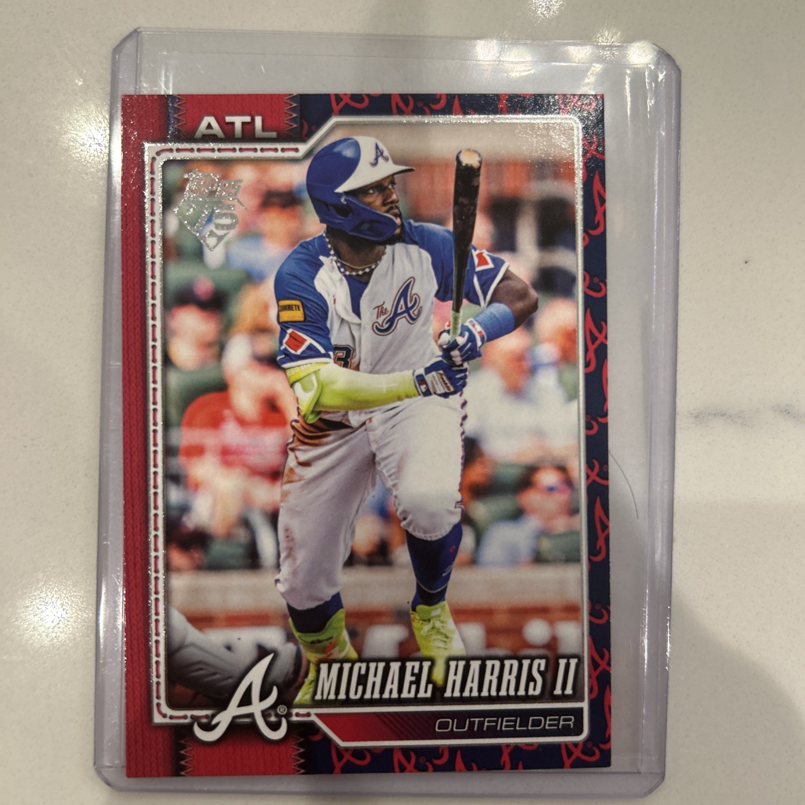 2026 Topps Series 1 - Michael Harris II #310 Team Color Border- Braves