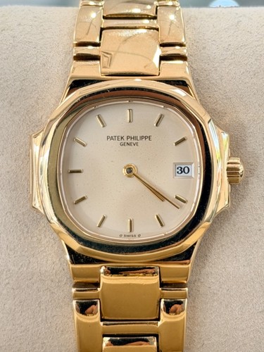 Patek Philippe Nautilus 4700/1j 18k Yellow Gold Ladies 26mm Watch PAPERS