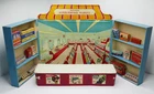 WOLVERINE TIN LITHO SUPER SERVICE MARKET TOY GROCERY STORE VINTAGE 1930's or 40s