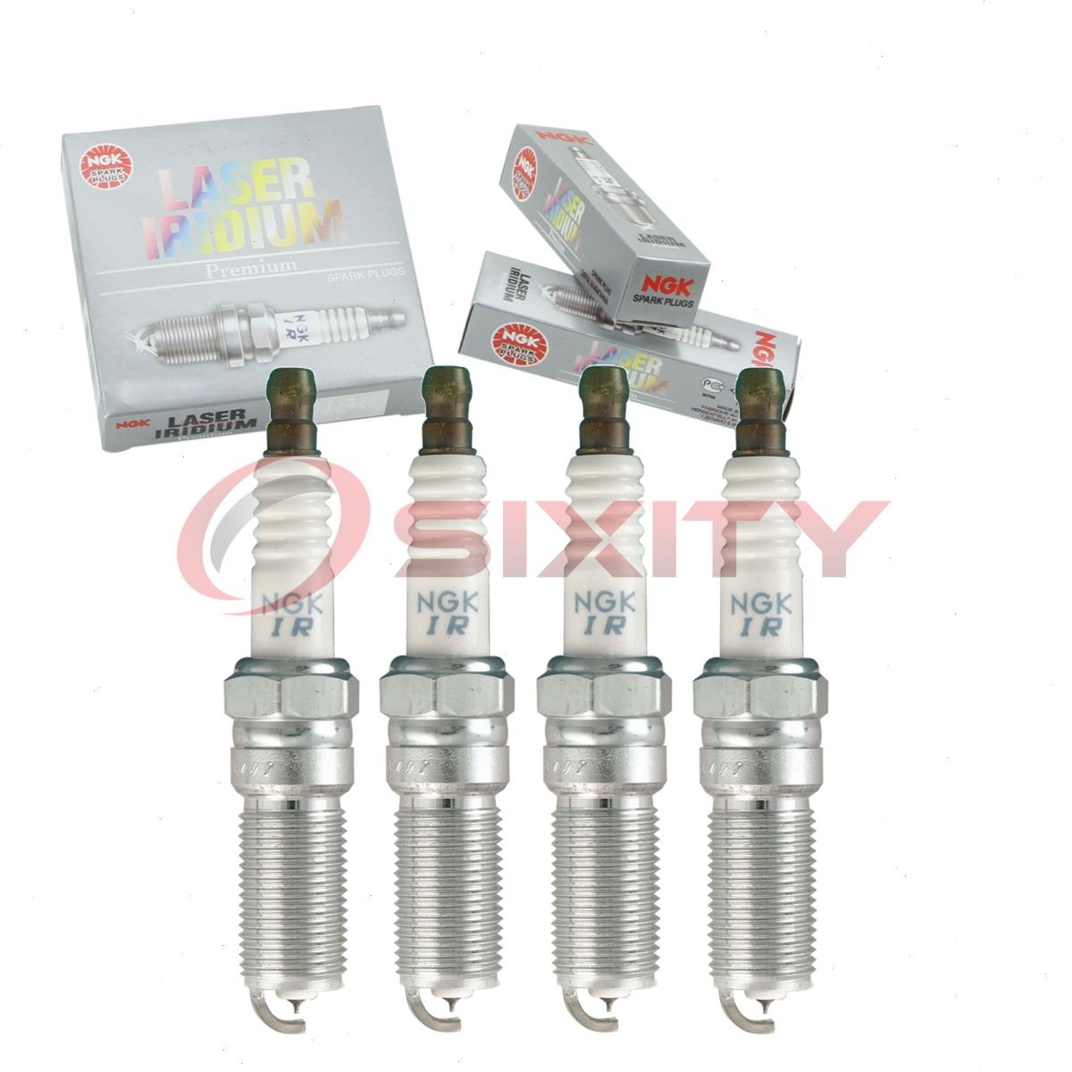 4 pc NGK 90543 ILTR7E9 Laser Iridium Spark Plugs for 41-147 12642791 fb